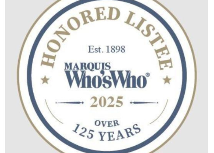 Dr Nudrat Piracha, CEO ICADRP, Recognised as Honoured Listee in Marquis Who’s Who