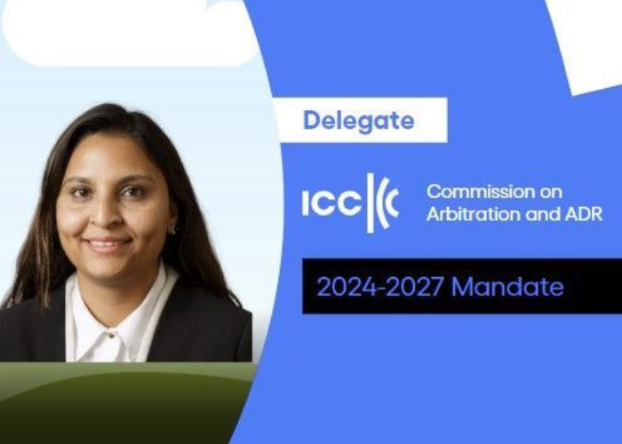 Appointment to ICC Commission on Arbitration and ADR