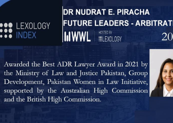 Recognition as Future Leader in Arbitration