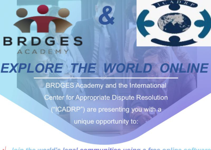 ICADRP and Bridges Academy (U.S.) Offer Technology Course for Advocates, 2021